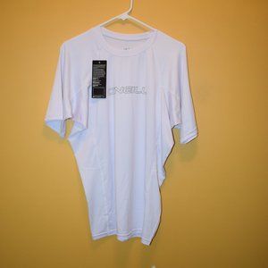 O'Neill Performance Fit Crew  White ultraviolet protection Large